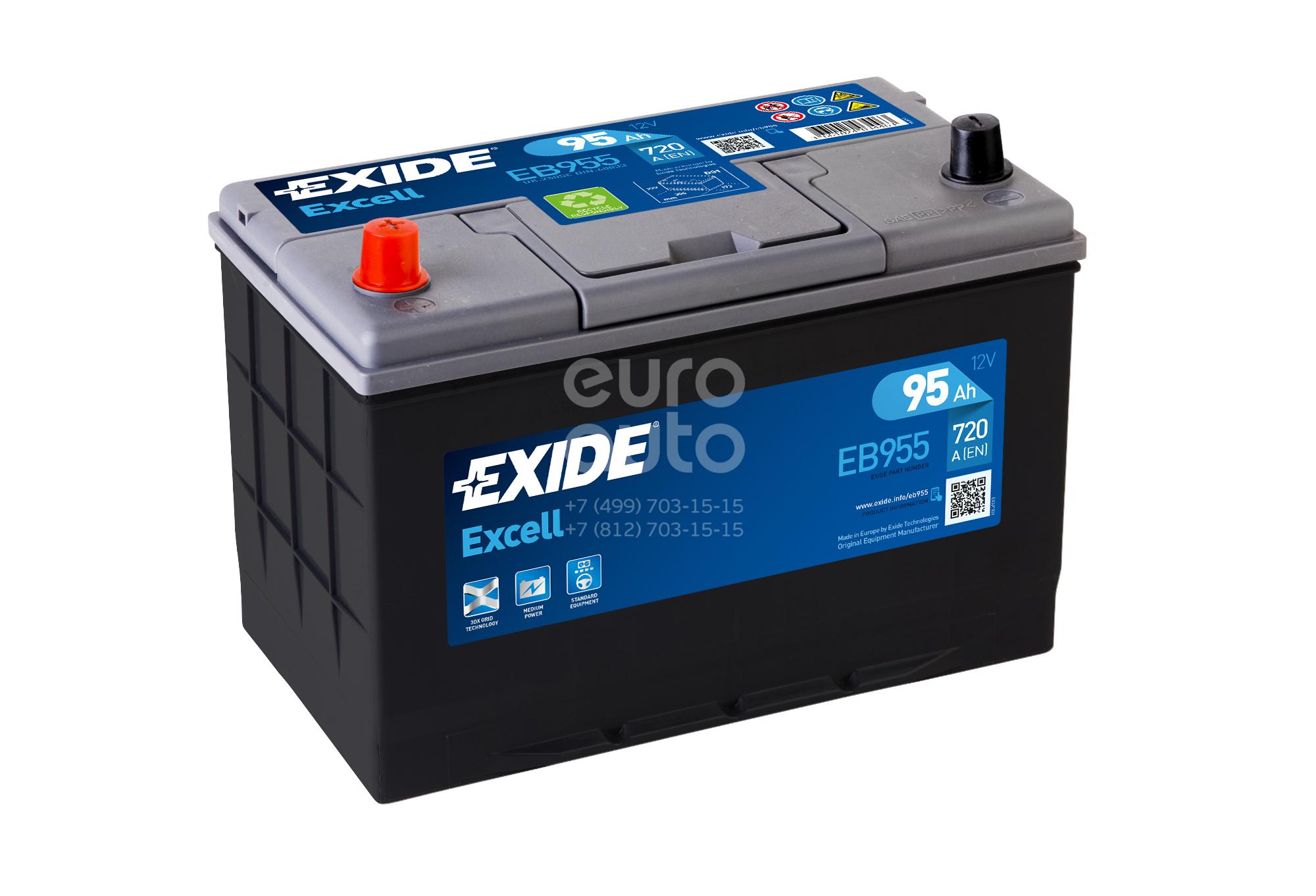 EB955 Exide Аккумулятор от производителя по спец цене купить в Самаре