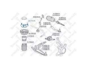 Опора переднего амортизатора для Honda Civic 4D 2006-2012 новый