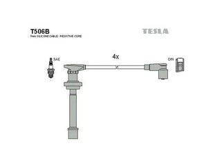 Провода высокого напряж. к-кт для Nissan Almera N15 1995-2000 новый