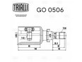ШРУС внутренний передний Trialli GO0506