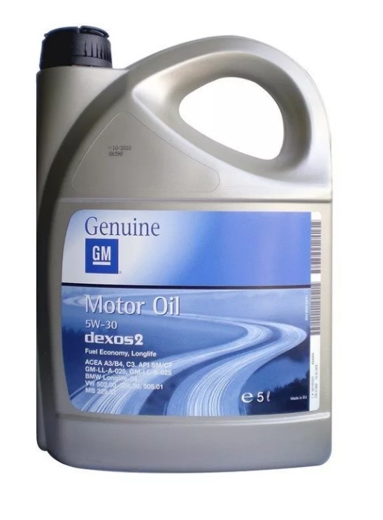 Масло GM DEXOS 2 5W30 5Л купить в ЕвроАвто