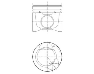 Поршень для Renault TRUCK Kerax 1997-2012 новый