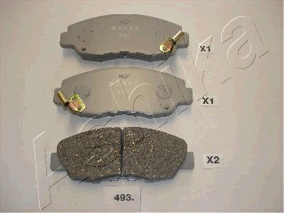 Колодки тормозные передние к-кт