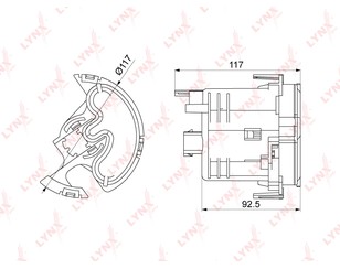 Фильтр топливный для Lexus GS 300/400/430 2005-2011 новый