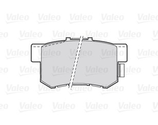 Колодки тормозные задние дисковые к-кт для Honda Civic (EJ, EK Sed+3HB) 1995-2001 новый