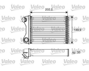 Радиатор отопителя для Fiat Doblo 2001-2005 новый