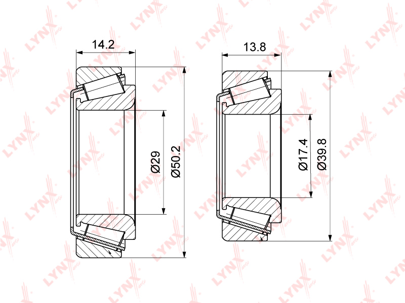 Подшипник ступицы (к-кт)