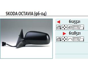 Зеркало левое электрическое для Skoda Octavia (A4 1U-) 2000-2011 новый