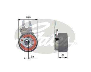 Ролик-натяжитель ремня ГРМ для Volvo C30 2006-2013 новый