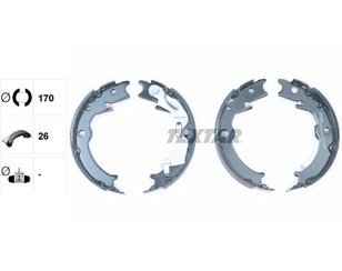 Колодки ручного тормоза к-кт для Daewoo Nubira 2003-2007 новый