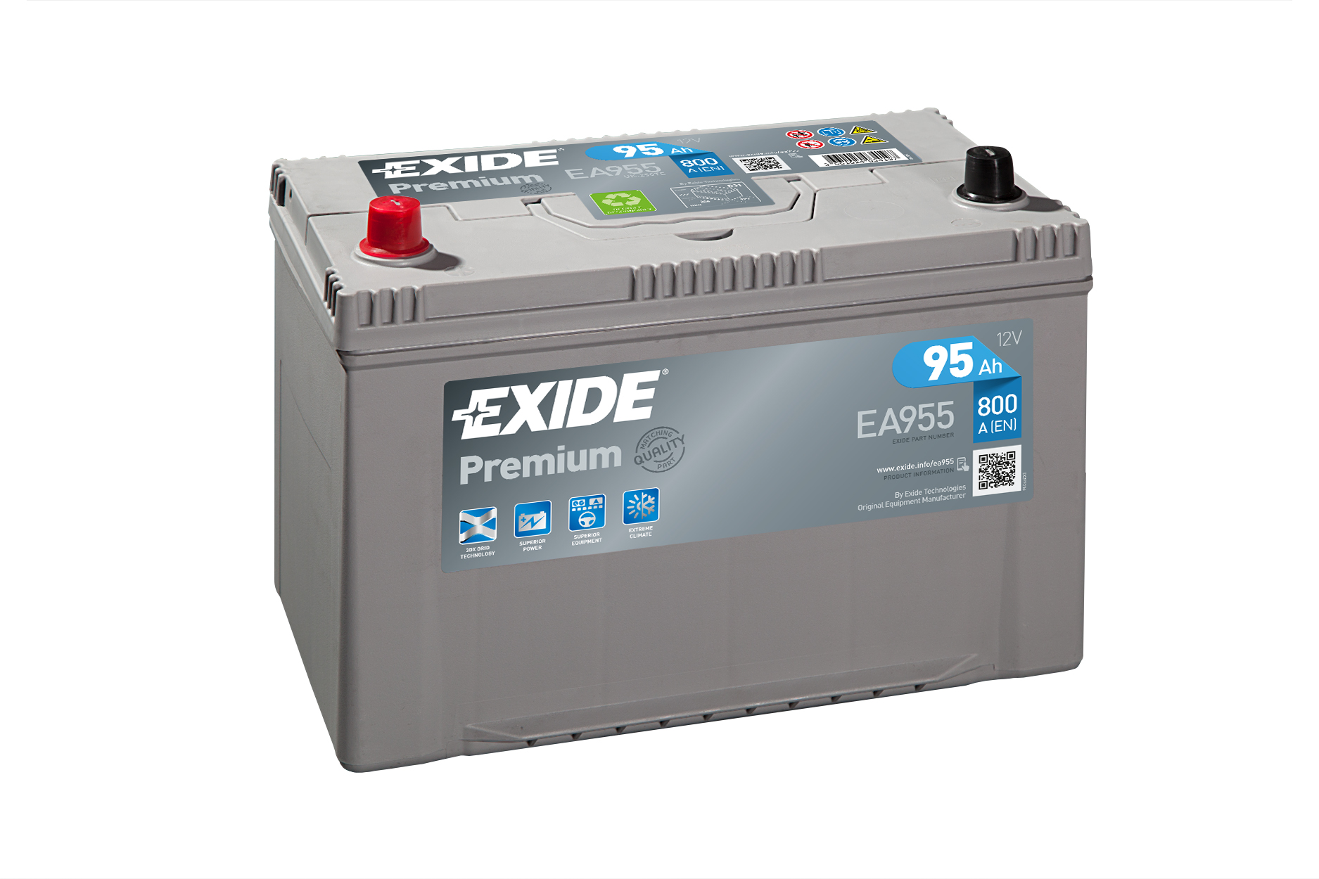 EA955 Exide Аккумулятор от производителя по спец цене купить в Вологде