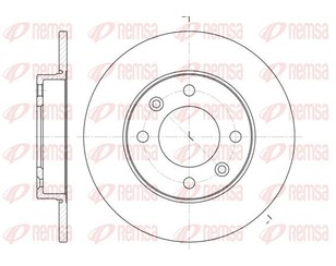 Диск тормозной задний для Citroen C3 2002-2009 новый