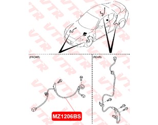 Проводка (коса) для Mazda RX-8 2003-2012 новый