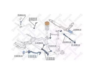 Рычаг передний нижний левый передний для BMW X6 E71 2008-2014 новый