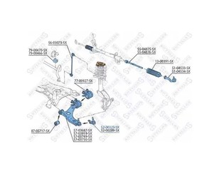 Опора шаровая передней подвески для Ford Focus II 2008-2011 новый