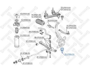 Опора шаровая нижняя передней подвески для Honda Prelude 1988-1991 новый