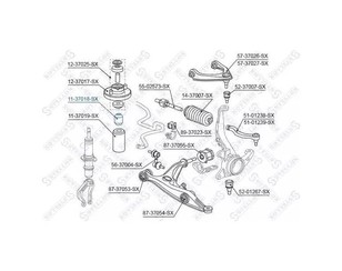 Отбойник переднего амортизатора для Honda CR-V 1996-2002 новый