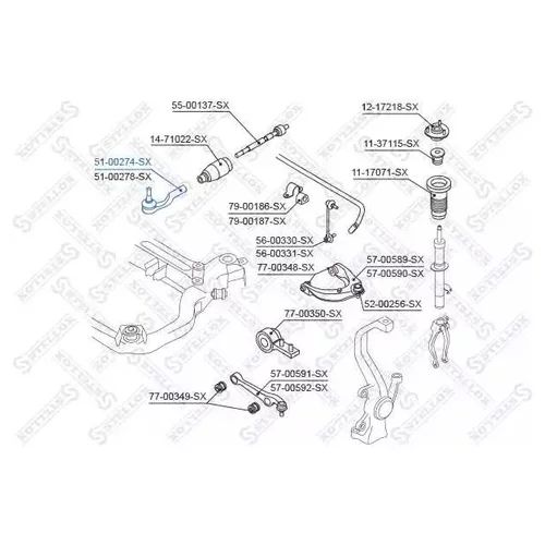 51-00274-SX Stellox от 983 руб. для Mazda Mazda 6 (GH) 2007-2013 в Москве