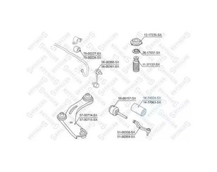 Пыльник рулевой рейки для Nissan Maxima (A34) 2004-2008 новый