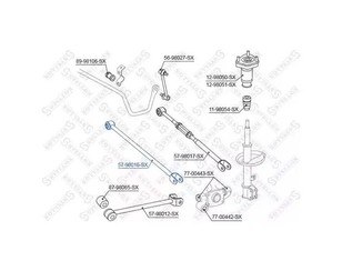 Тяга задняя поперечная для Toyota Solara 2003-2009 новый