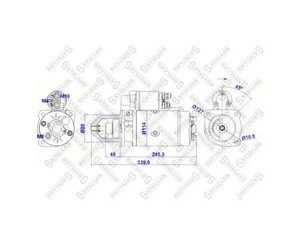 Стартер для Volvo TRUCK FL6 1985-1998 новый