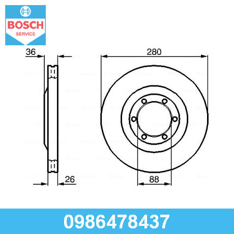 0986478437 BOSCH от 3956 руб. в Москве