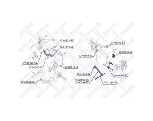 Сайлентблок заднего рычага для VW EOS 2006-2015 новый