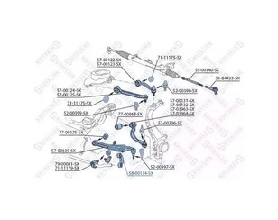 Стойка переднего стабилизатора для Audi Allroad quattro 2006-2012 новый