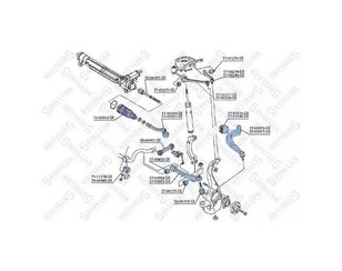 Рычаг передний верхний левый передний для Audi A5/S5 [8F] Cabrio 2010-2016 новый