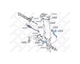 Тяга рулевая для Audi TT(8J) 2006-2015 новый