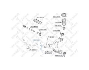 Стойка переднего стабилизатора для Subaru Tribeca (B9) 2005-2014 новый