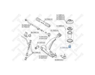 Отбойник переднего амортизатора для Opel Kadett E 1984-1992 новый