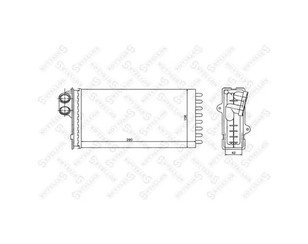 Радиатор отопителя для Land Rover Range Rover II 1994-2003 новый