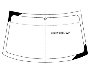 Стекло лобовое (ветровое) для Chery QQ6 (S21) 2007-2010 новый