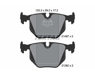 Колодки тормозные задние дисковые к-кт для BMW X3 E83 2004-2010 новый