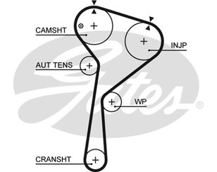 Ремень ГРМ для Renault Clio II/Symbol 1998-2008 новый