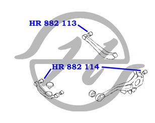 Сайлентблок заднего рычага внутренний для Subaru Impreza (G13,G23) 2012-2016 новый