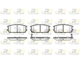 Колодки тормозные задние дисковые к-кт для Hyundai Terracan 2001-2007 новый