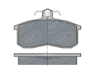 Колодки тормозные передние к-кт для VAZ 21099 1990-2011 новый