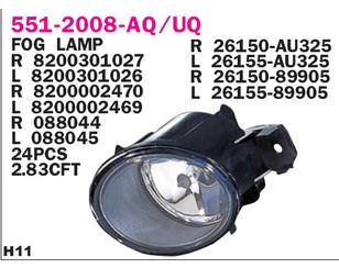 Фара противотуманная правая для Renault Vel Satis 2002-2009 новый