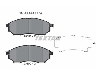 Колодки тормозные передние к-кт для Nissan Navara (D40) 2005-2015 новый