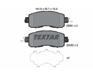 Колодки тормозные передние к-кт для Nissan Teana L33 2014> новый