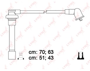 Провода высокого напряж. к-кт для Honda Prelude 1992-1996 новый