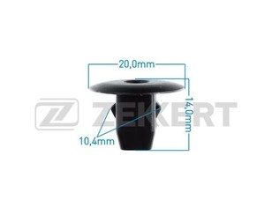 Крепеж (клоп) для Honda Jazz 2002-2008 новый