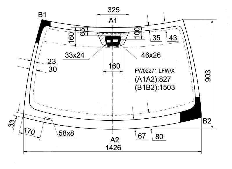 Стекло боковое опускное (Сзади/ Слева/ Цвет зеленый) Mercedes-Benz C-Class 00-08