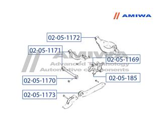 Сайлентблок заднего поворотного кулака для Chevrolet Captiva (C100) 2006-2010 новый