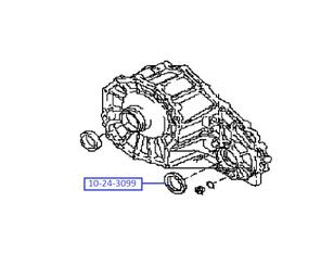 Сальник раздатки для Nissan Pathfinder (R51) 2005-2014 новый