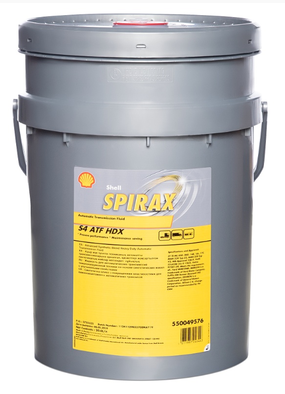 SH-S4-ATF-HDX-20L Shell в Москве