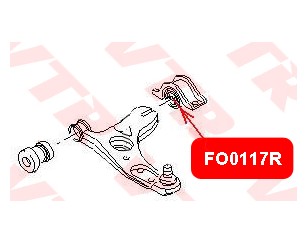 Сайлентблок переднего рычага задний для Ford Focus I 1998-2005 новый