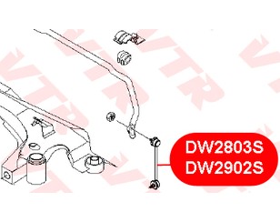 Стойка переднего стабилизатора левая для Daewoo Leganza 1997-2003 новый